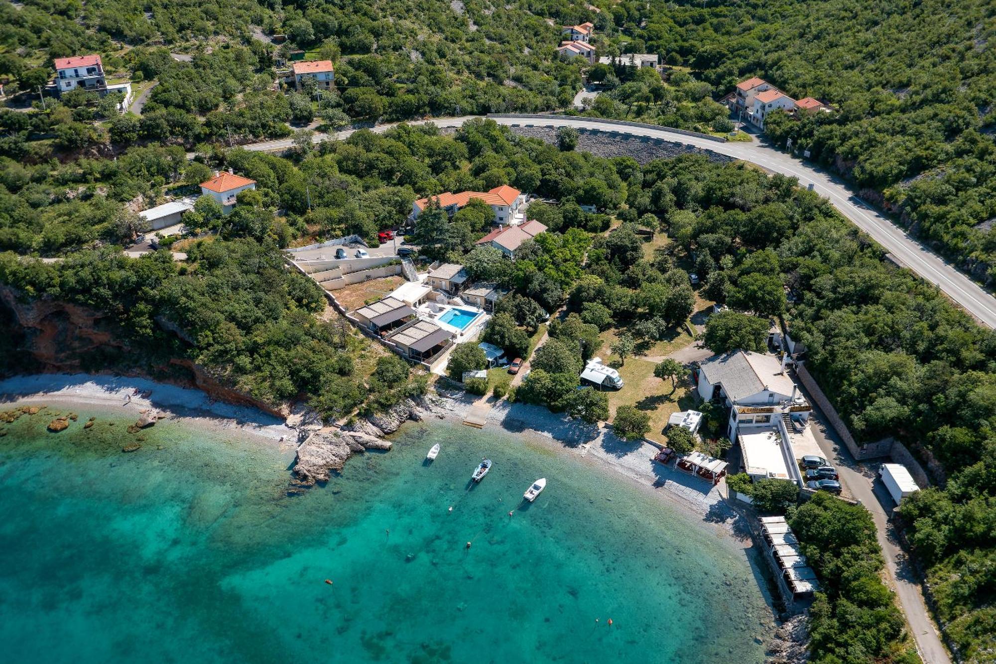Boora Glamp Experience & Heated Infinity Pool Hotel Zengg Kültér fotó